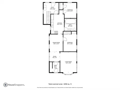 Floorplan - 10 E Shore Rd, Holbrook, MA 02343 photo 1 of 2