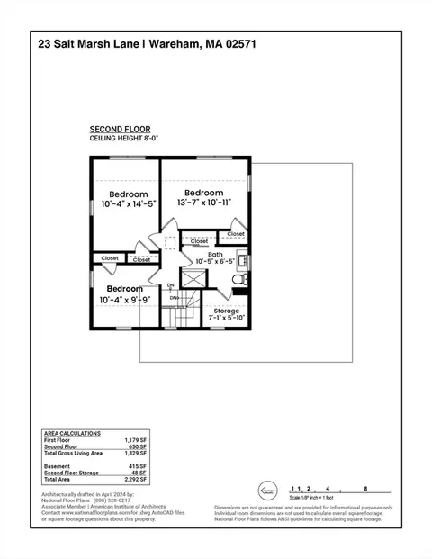Floorplan - 23 Salt Marsh Ln, Wareham, MA 02571 photo 2 of 3