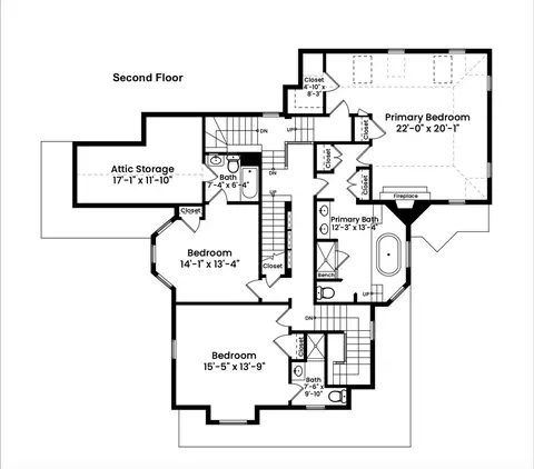 Floorplan - 61 Grant St, Needham, MA 02492 photo 3 of 4