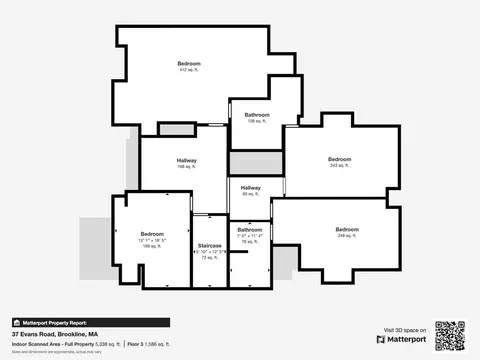 Floorplan - 37 Evans Rd, Brookline, MA 02445 photo 2 of 4