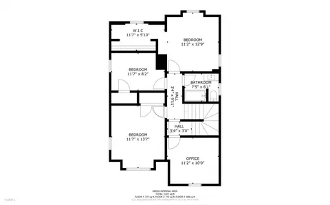 Floorplan - 30 Baker Rd, Everett, MA 02149 photo 3 of 4