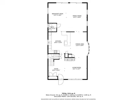 Floorplan - 166 Samoset Ave, Hull, MA 02045 photo 1 of 3