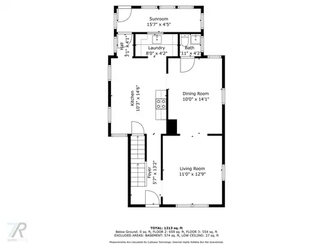 Floorplan - 213 Tyler St, Springfield, MA 01109 photo 2 of 4