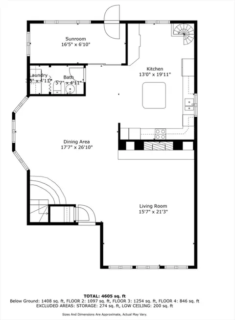 Floorplan - 121 Beach Ave, Hull, MA 02045 photo 1 of 4