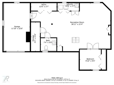 Floorplan - 125 E Allen Ridge Rd, Springfield, MA 01118 photo 2 of 3