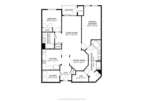 Floorplan - 23 Augustus Ct #1006, Reading, MA 01867 photo 1 of 1