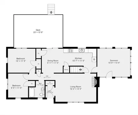Floorplan - 371 Franklin St, Reading, MA 01867 photo 1 of 2
