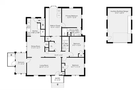 Floorplan - 38 Spring St, Mansfield, MA 02048 photo 1 of 1