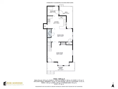 Floorplan - 39 Beacon St #-, Gloucester, MA 01930 photo 1 of 4