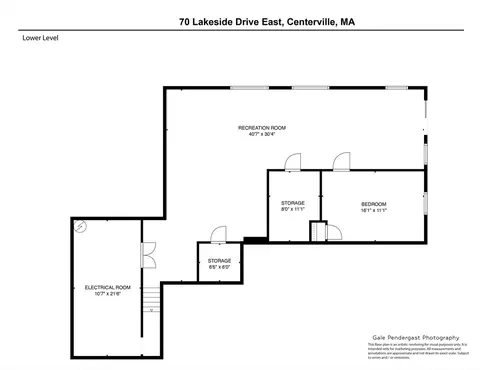 Floorplan - 70 Lakeside Dr E, Barnstable, MA 02632 photo 1 of 2