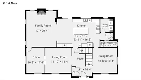 Floorplan - 9 Morningside Rd, Needham, MA 02492 photo 1 of 4