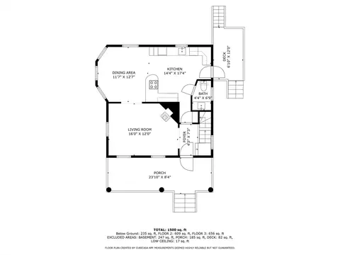 Floorplan - 51 Warren Ave, Milton, MA 02186 photo 1 of 4