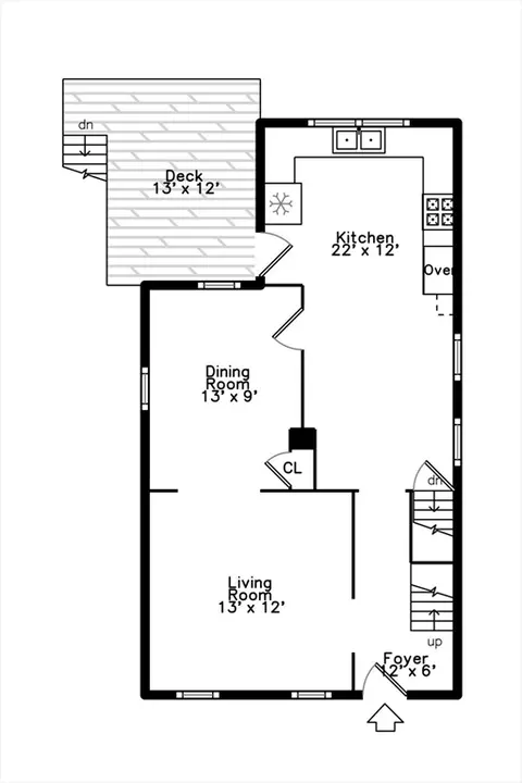 Floorplan - 32 Villa Ave, Everett, MA 02149 photo 1 of 2