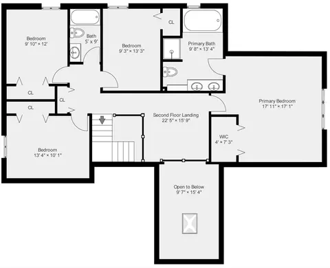 Floorplan - 2 Thomas Cir, Stoneham, MA 02180 photo 2 of 3