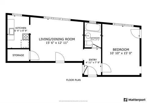 Floorplan - 8 Walnut St #5, Everett, MA 02149 photo 1 of 1