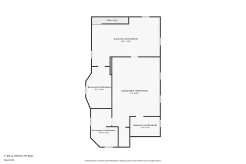 Floorplan - 14 Third St, Attleboro, MA 02703 photo 1 of 4