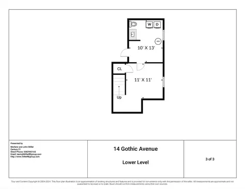 Floorplan - 14 Gothic Ave, Worcester, MA 01606 photo 3 of 3