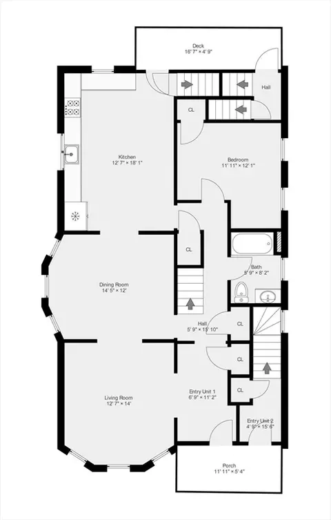 Floorplan - 20 Peirce Ave, Everett, MA 02149 photo 1 of 3