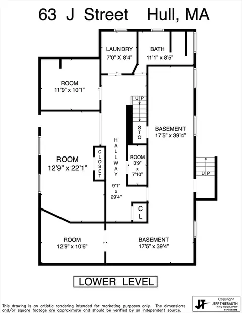 Floorplan - 63 J St, Hull, MA 02045 photo 2 of 2