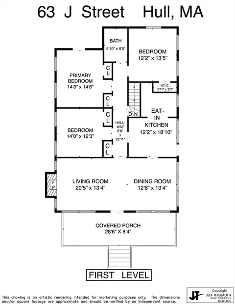 Floorplan - 63 J St, Hull, MA 02045 photo 1 of 2