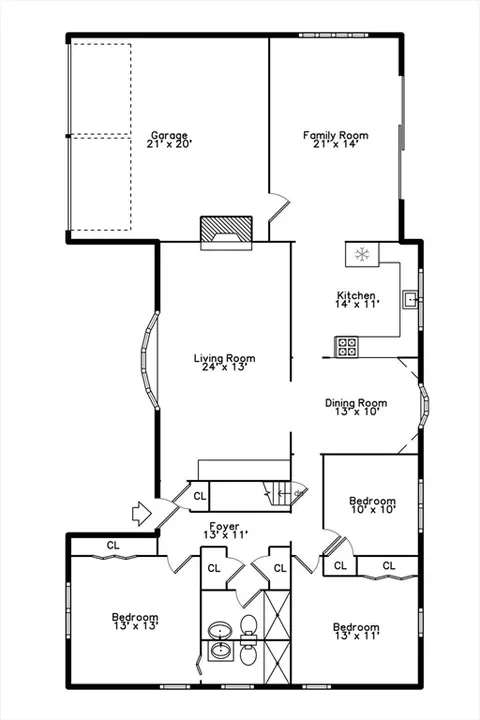 Floorplan - 9 Crescent Rd, Hamilton, MA 01982 photo 1 of 2