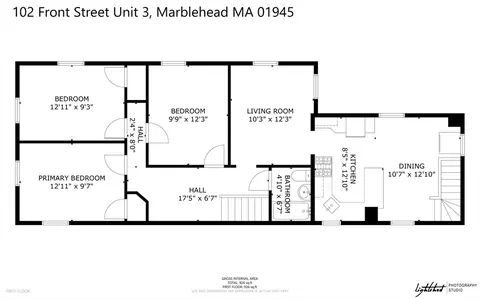 Floorplan - 102 Front St #3, Marblehead, MA 01945 photo 1 of 1