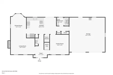 Floorplan - 52 Cart Path Rd, Dracut, MA 01826 photo 2 of 3