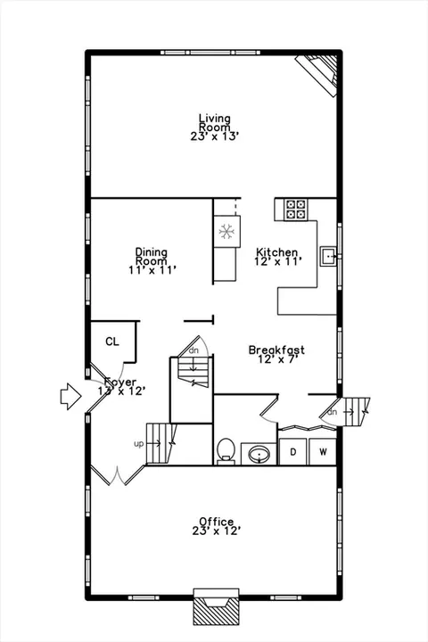 Floorplan - 28 Rosegate Rd, Needham, MA 02494 photo 2 of 4