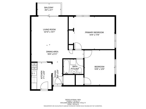 Floorplan - 175 Clare Ave #E8, Boston, MA 02136 photo 1 of 1