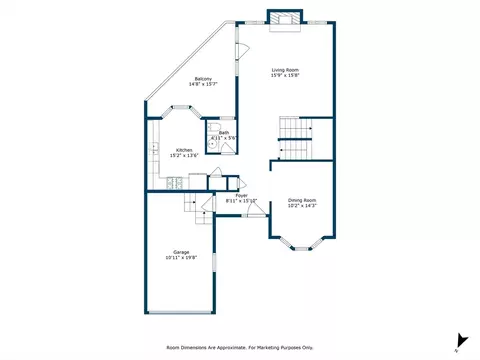 Floorplan - 26 Hickory Ln #26, Windham, NH 03087 photo 1 of 3