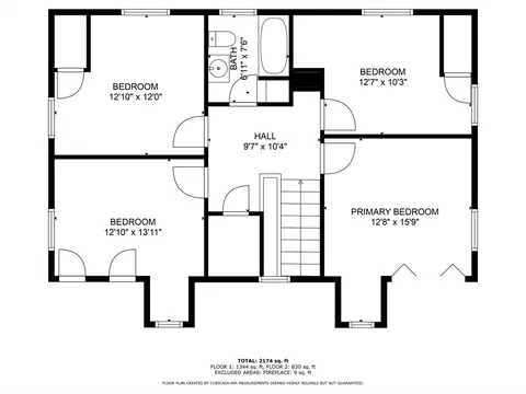 Floorplan - 36 Dunham Ave, Ware, MA 01082 photo 2 of 2