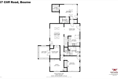 Floorplan - 67 Cliff Rd, Bourne, MA 02532 photo 2 of 2