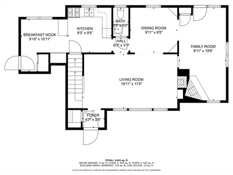Floorplan - 95 Fenway Dr, Springfield, MA 01119 photo 1 of 3