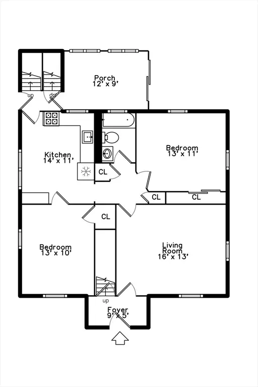 Floorplan - 15-17 Thayer St, Belmont, MA 02478 photo 2 of 5