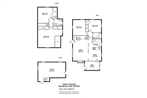 Floorplan - 5 Bird St, Needham, MA 02492 photo 4 of 4