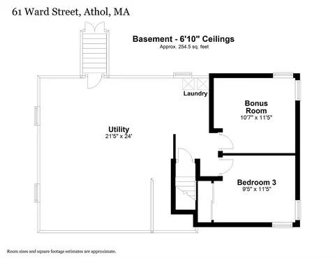 Floorplan - 61 Ward St, Athol, MA 01331 photo 2 of 2