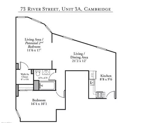 73 River St #3A, Cambridge, MA 02139