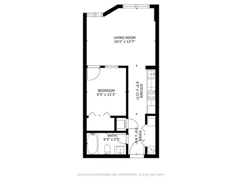 Floorplan - 205 Ferry St #310, Everett, MA 02149 photo 1 of 1