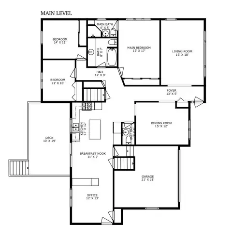 Floorplan - 27 Nehoiden St, Needham, MA 02492 photo 1 of 2