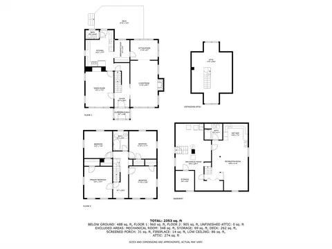Floorplan - 32 Castleton St, Boston, MA 02130 photo 1 of 1