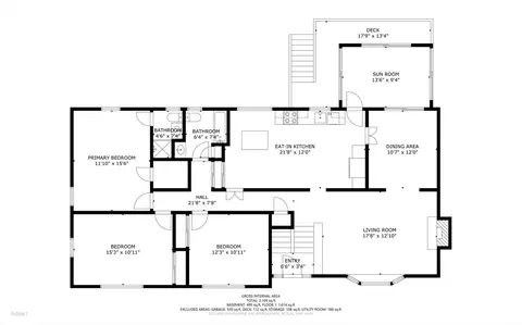 Floorplan - 14 Deborah Dr, Walpole, MA 02081 photo 1 of 2