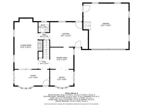 Floorplan - 23 N St, Hull, MA 02045 photo 1 of 4