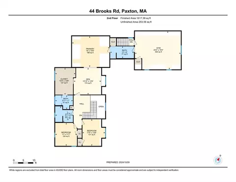 Floorplan - 44 Brooks Rd, Paxton, MA 01612 photo 2 of 3