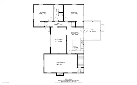 Floorplan - 39 Maddaket Ln, Barnstable, MA 02632 photo 1 of 3