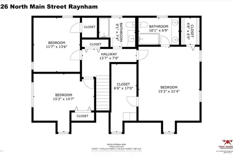 Floorplan - 926 N Main St, Raynham, MA 02767 photo 3 of 3