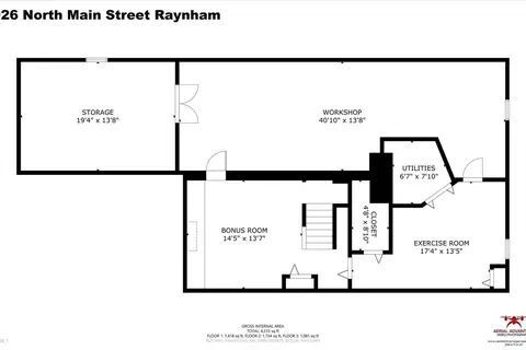 Floorplan - 926 N Main St, Raynham, MA 02767 photo 1 of 3