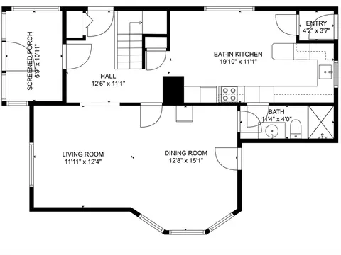 Floorplan - 81 Clinton St, Everett, MA 02149 photo 2 of 2