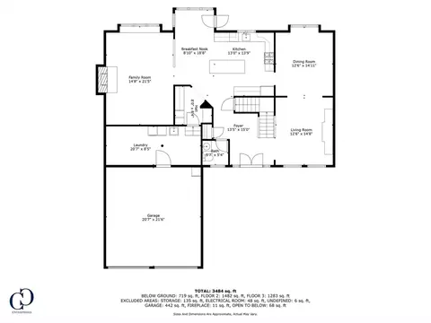 Floorplan - 36 Foundry Rd, Sharon, MA 02067 photo 2 of 3
