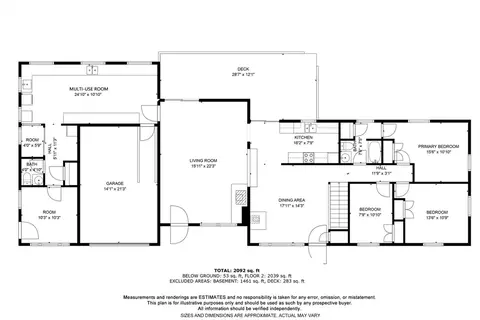 Floorplan - 30 Thom Ave, Bourne, MA 02532 photo 1 of 2