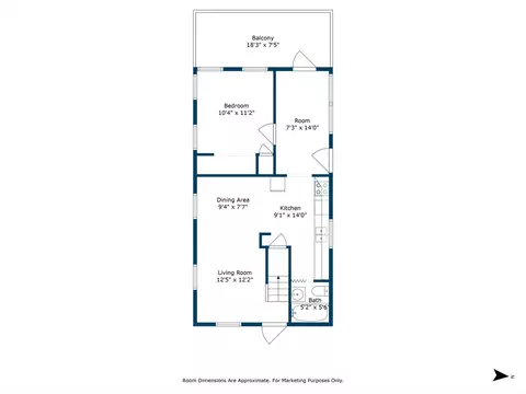 Floorplan - 34 High St, Erving, MA 01344 photo 1 of 3